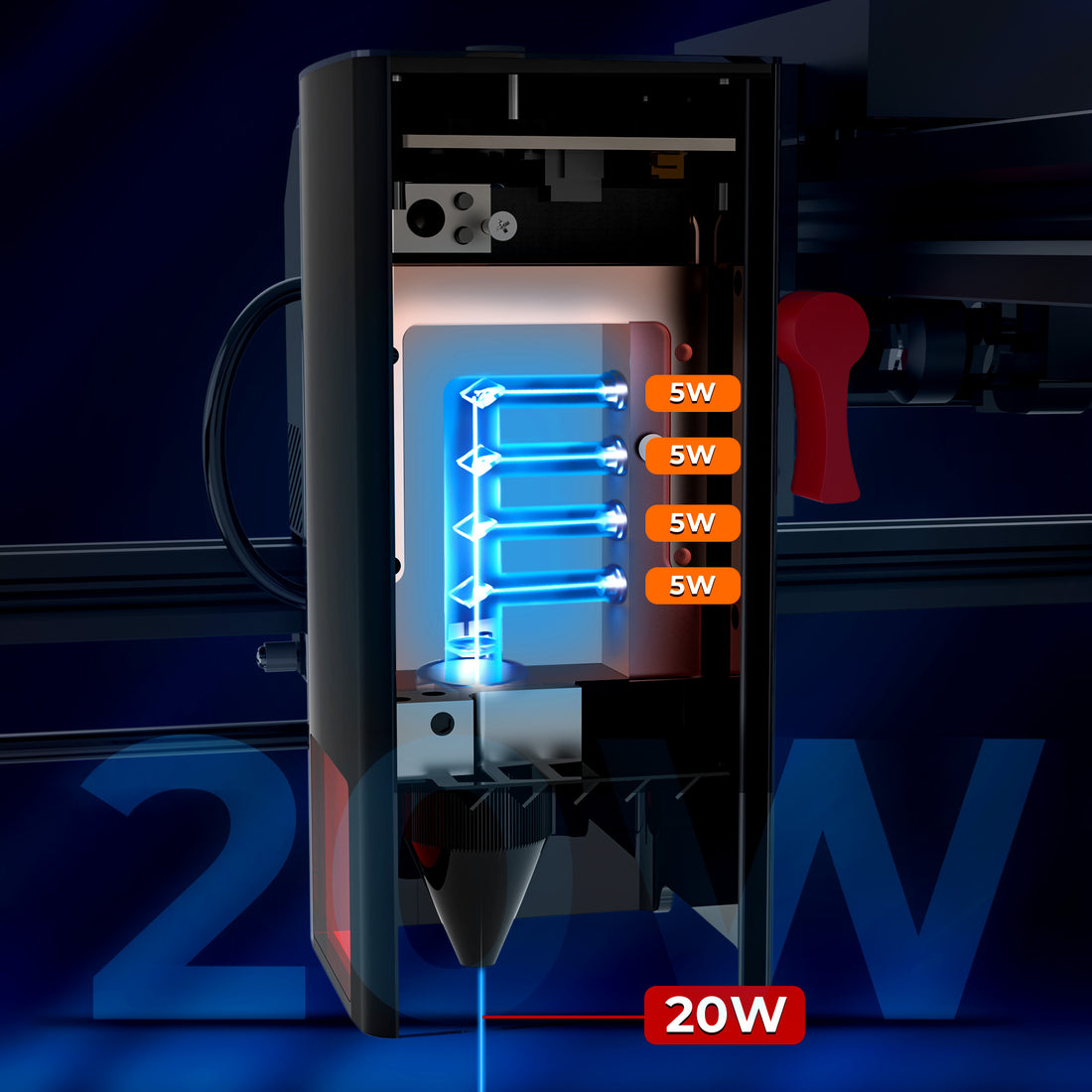 20W Laser Module Only for Woxcker L2 MAX