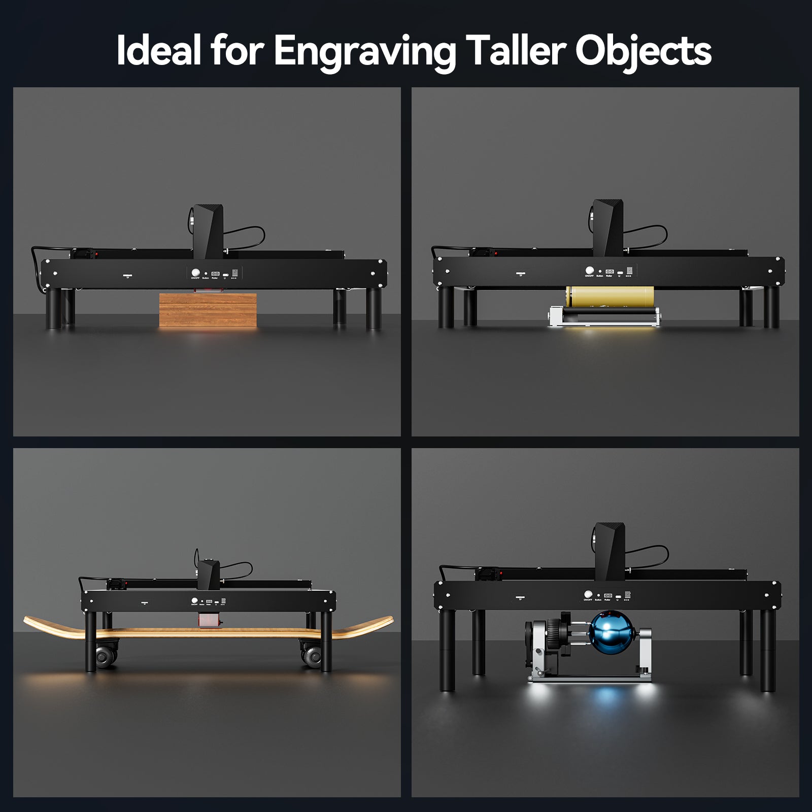 Woxcker Risers for JL7 and L2 Series Engraver  (4 packs)