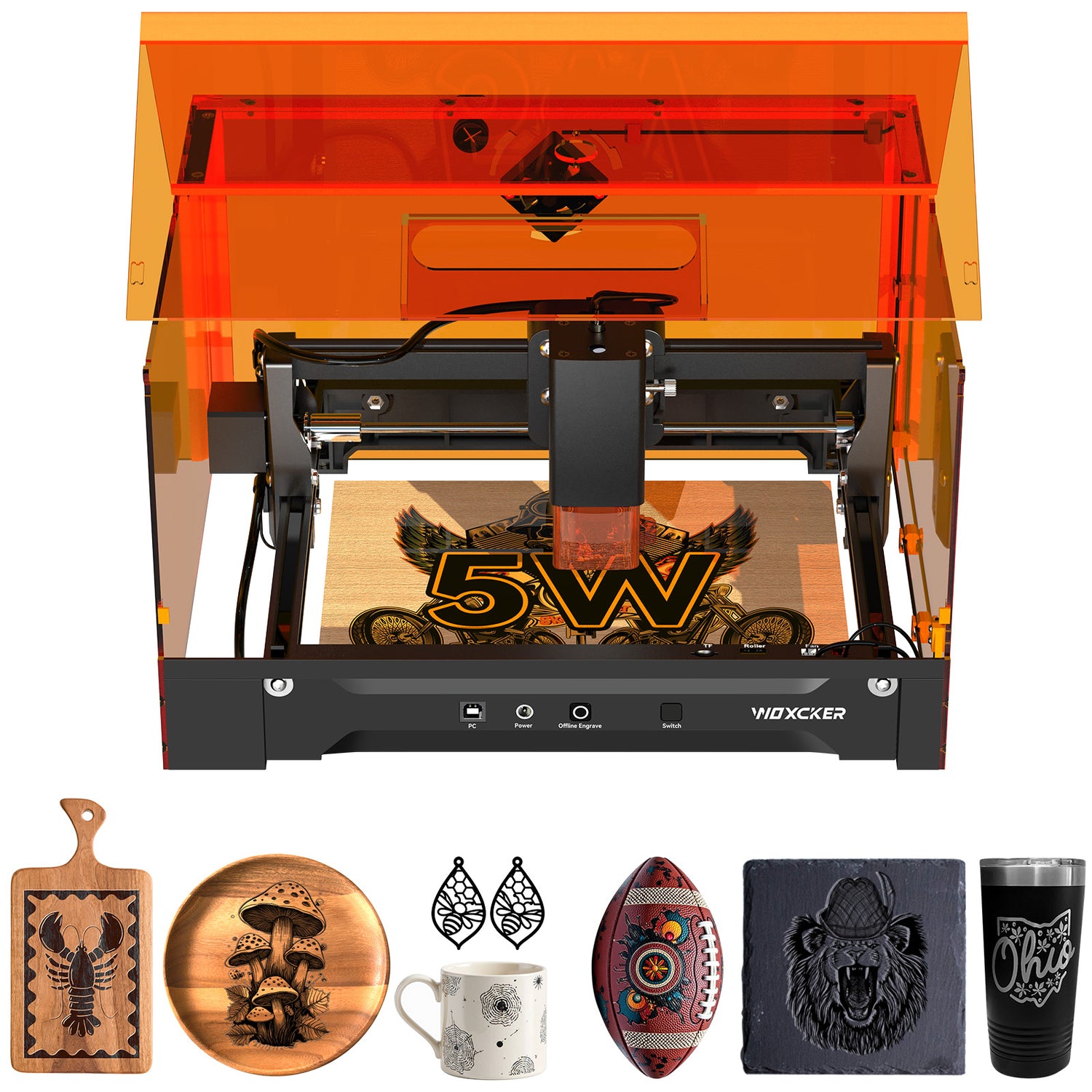 L2 FLEX-5W Laser Engraver