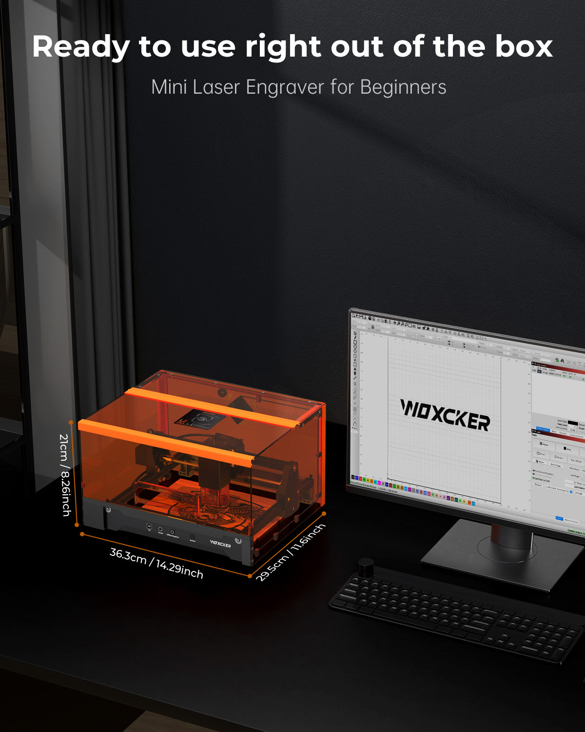 L2 FLEX-5W Laser Engraver