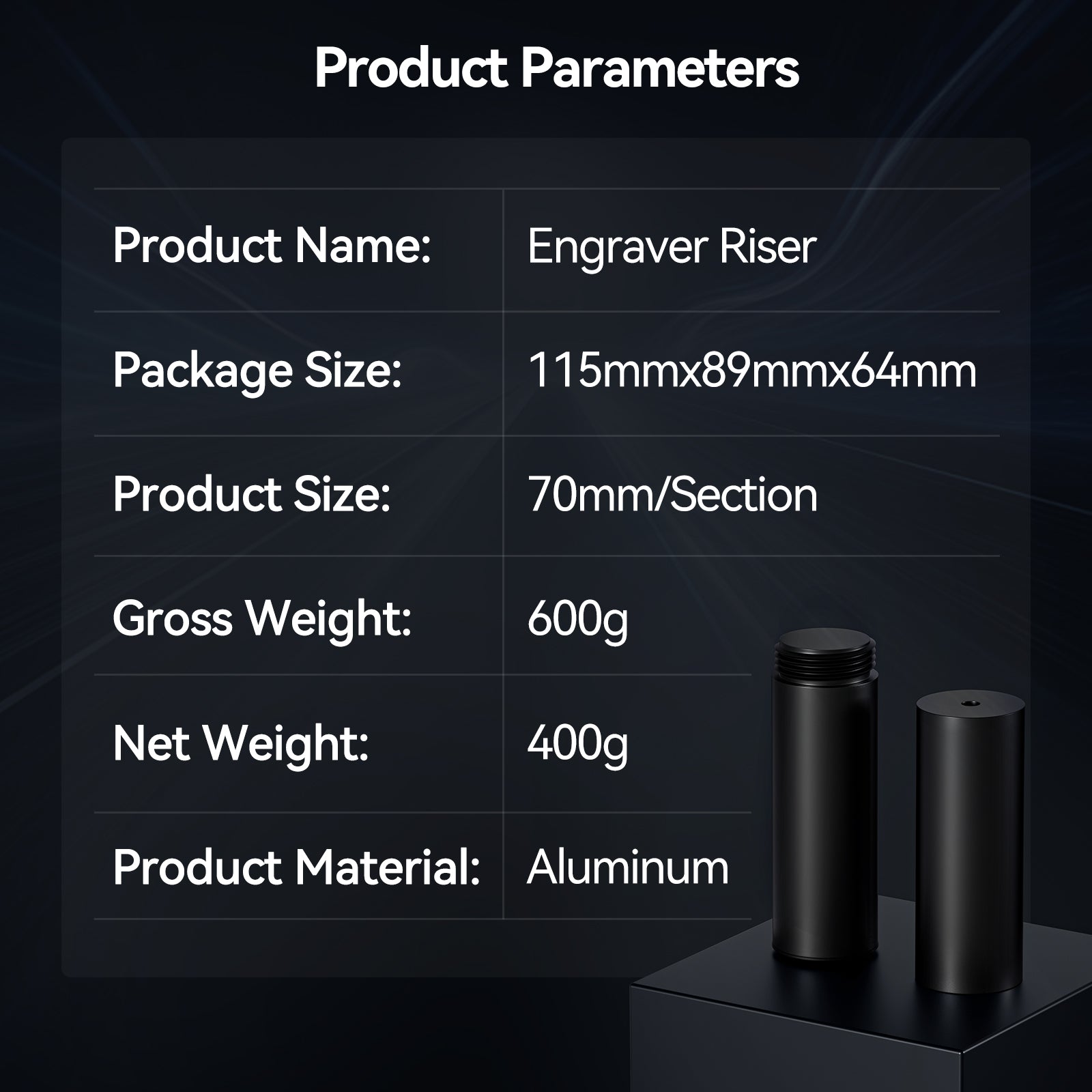 Woxcker Risers for Woxcker JL7 laser engraving Machine