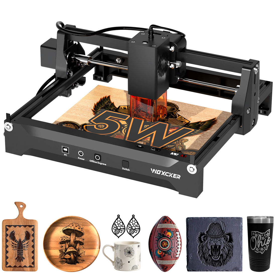 L2 MINI-5W Laser Engraver