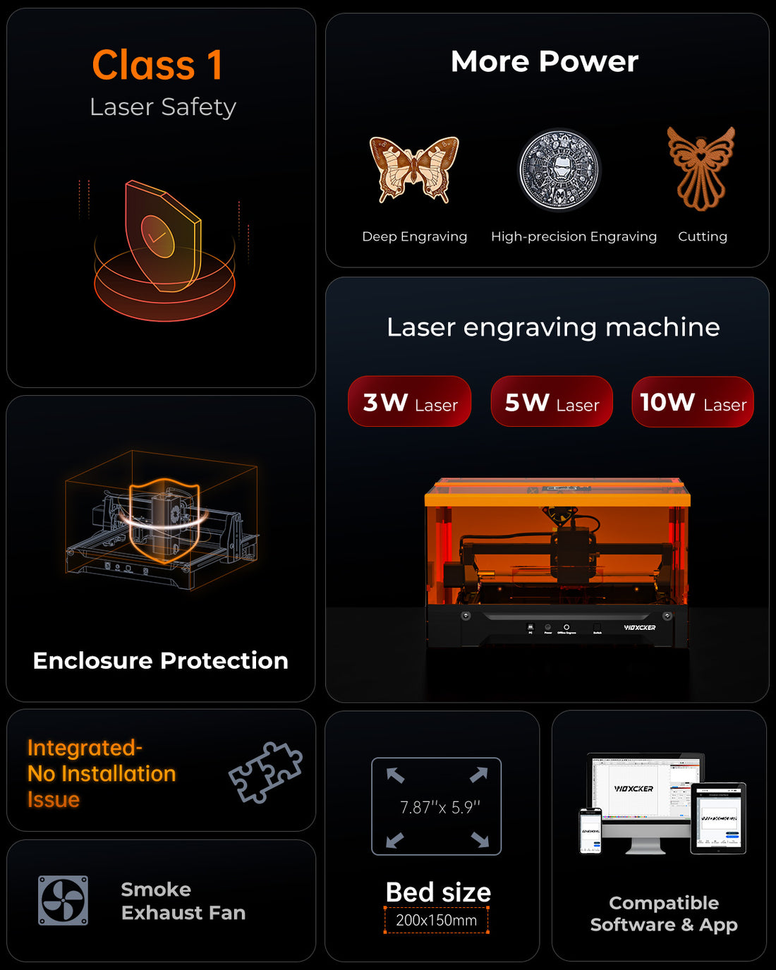 L2 FLEX-10W Laser Engraver