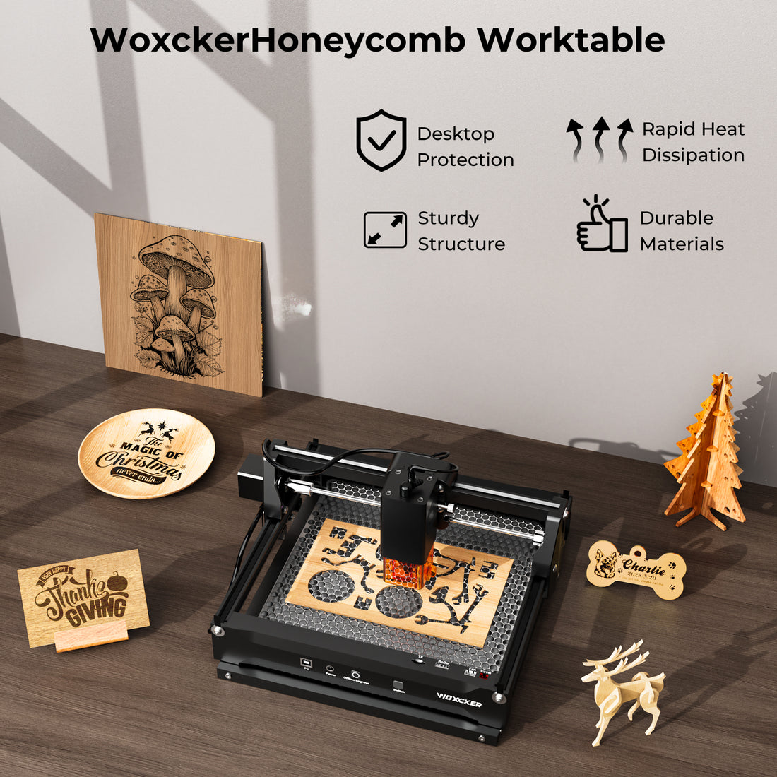 Woxcker Honeycomb Working Panel (L2 Mini/L2 Flex)
