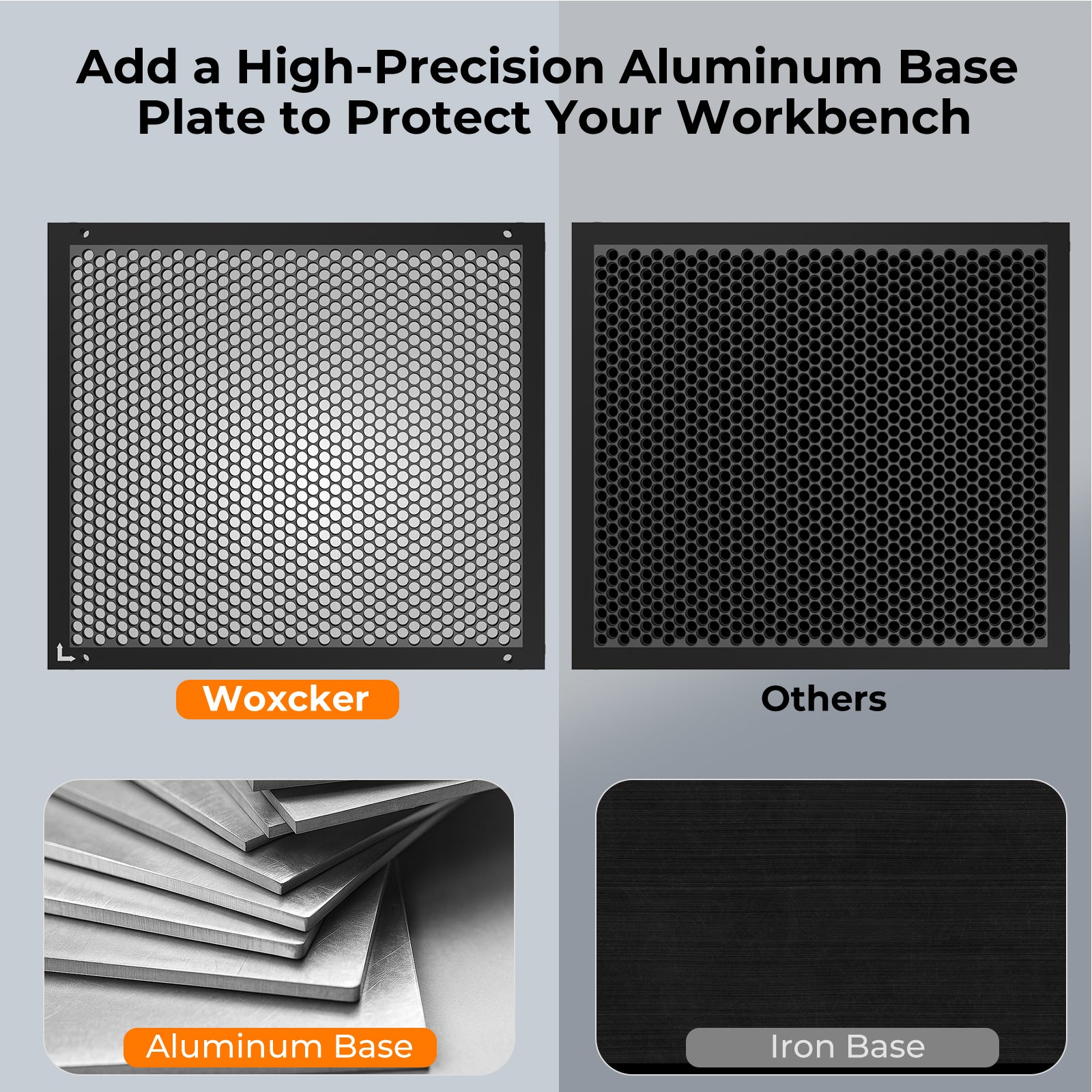 w.designworks 【Life】 Honeycomb Panel Set for Woxcker L2 MINI / FLEX laser engraving machine